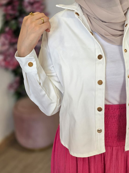Crop Jacket (white)
