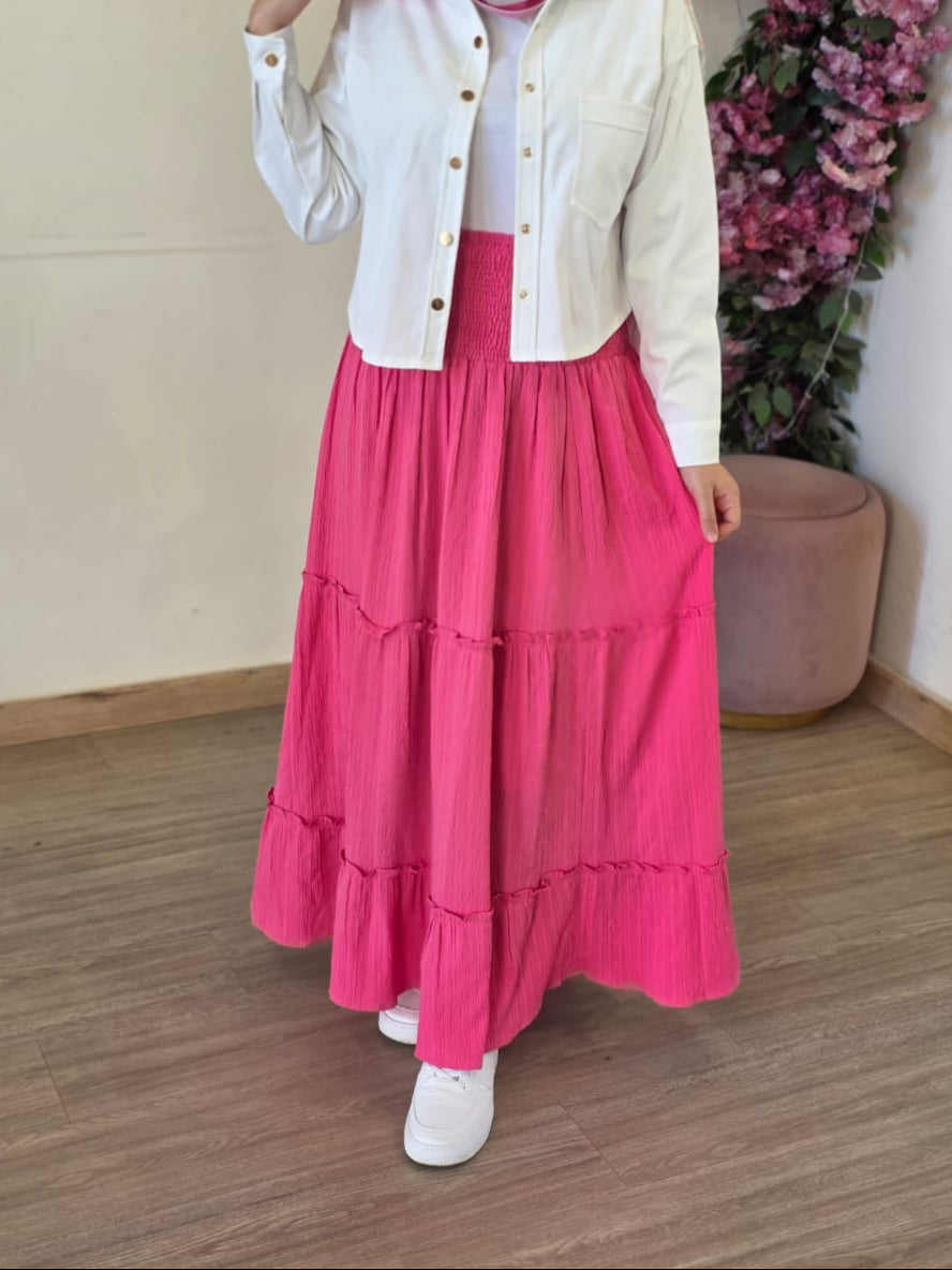 Swayra Skirt (hot pink)
