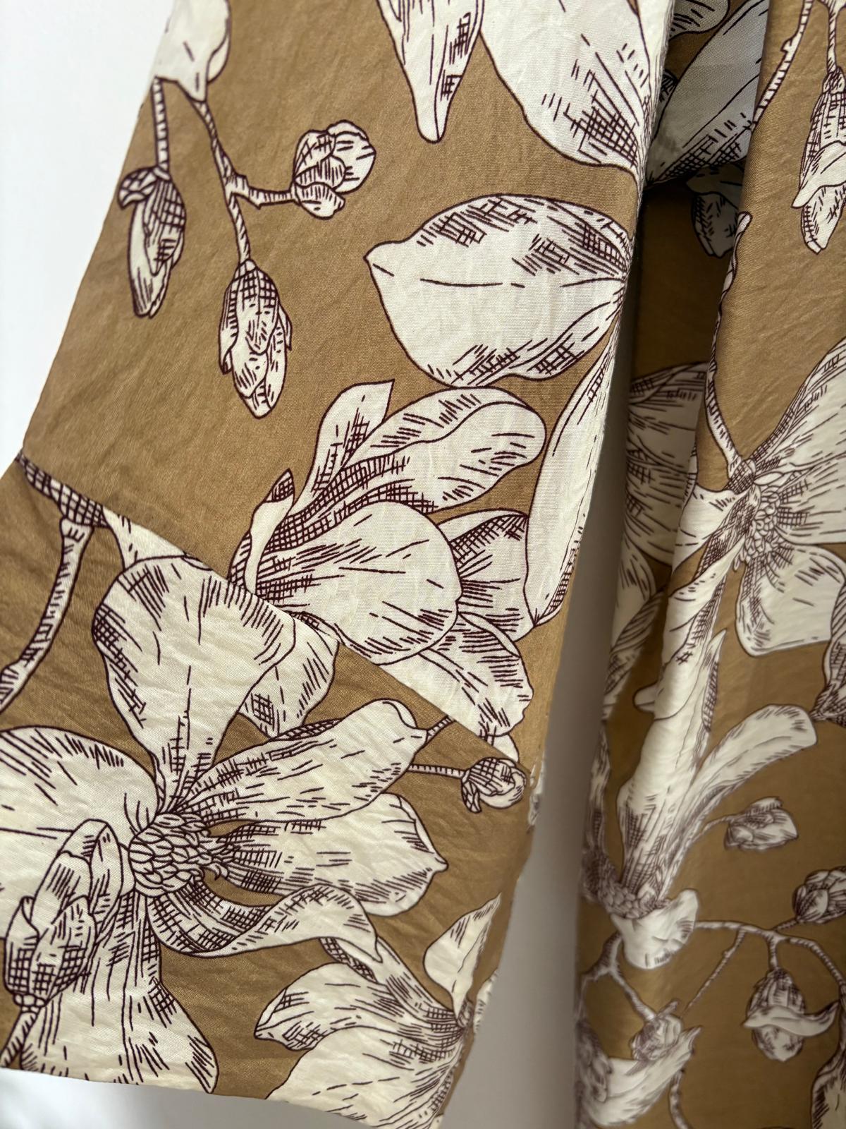 Floral Kimono (Marigold & White)