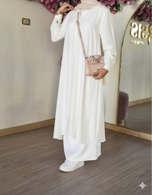 Besan Dress ( off white)