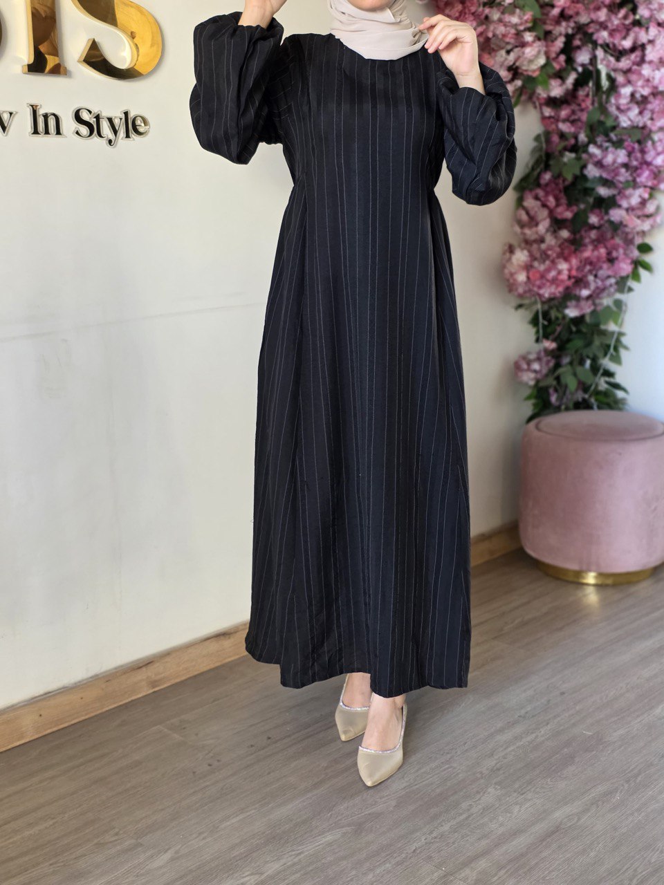 Mira Abaya (Black)