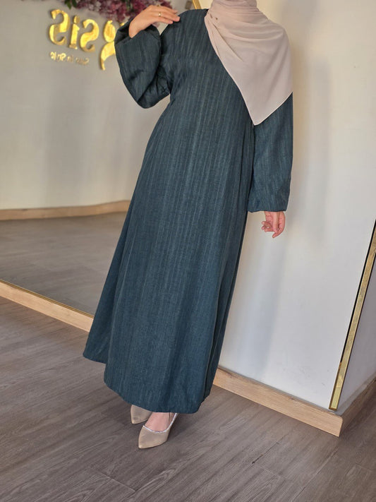 Mira Abaya (Dark Teal)