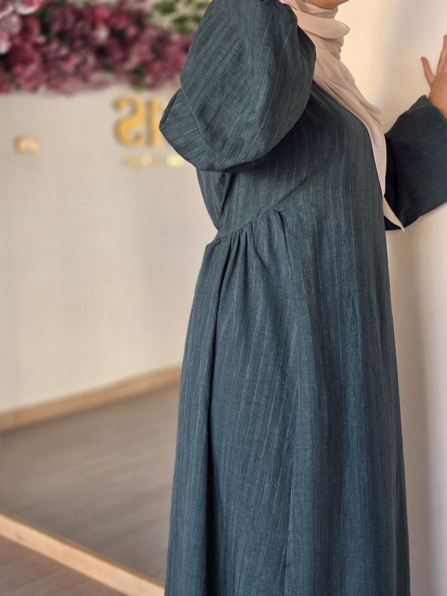 Mira Abaya (Dark Teal)