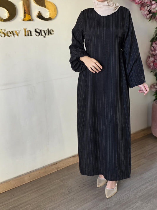 Mira Abaya (Black)