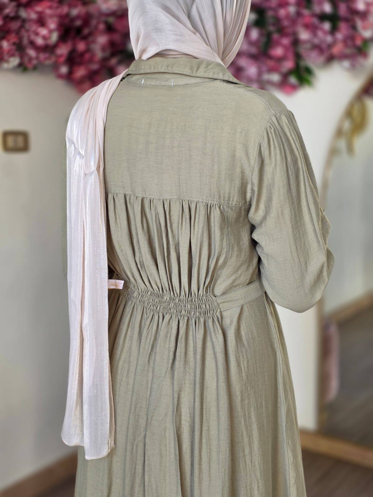 Besan Dress (Green)