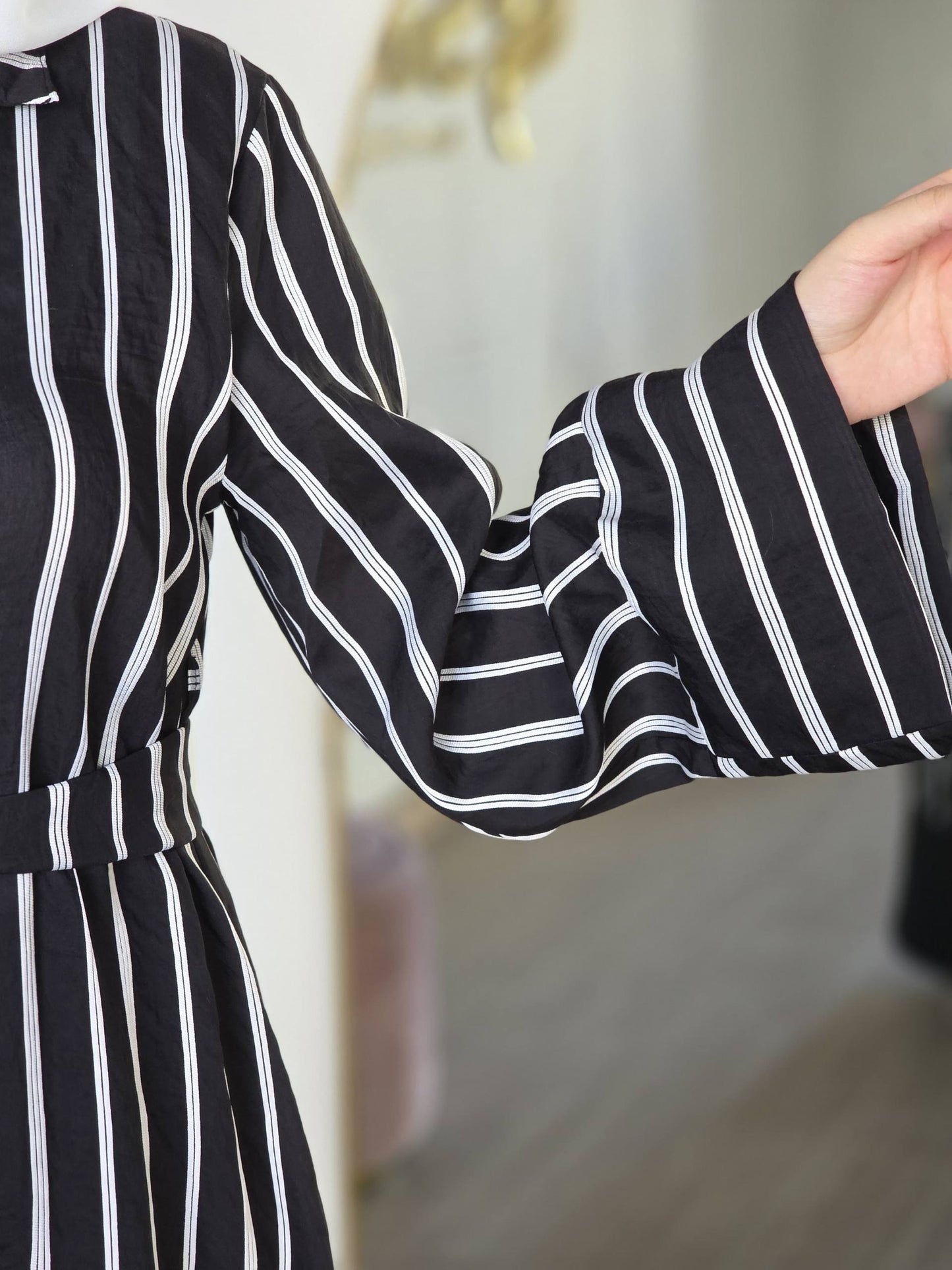 Judy Dress (Black & White)