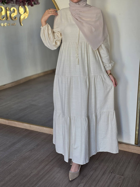 Layla Dress (Beige)