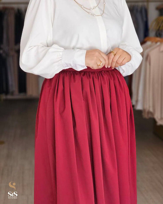 Mia skirt (Maroon)