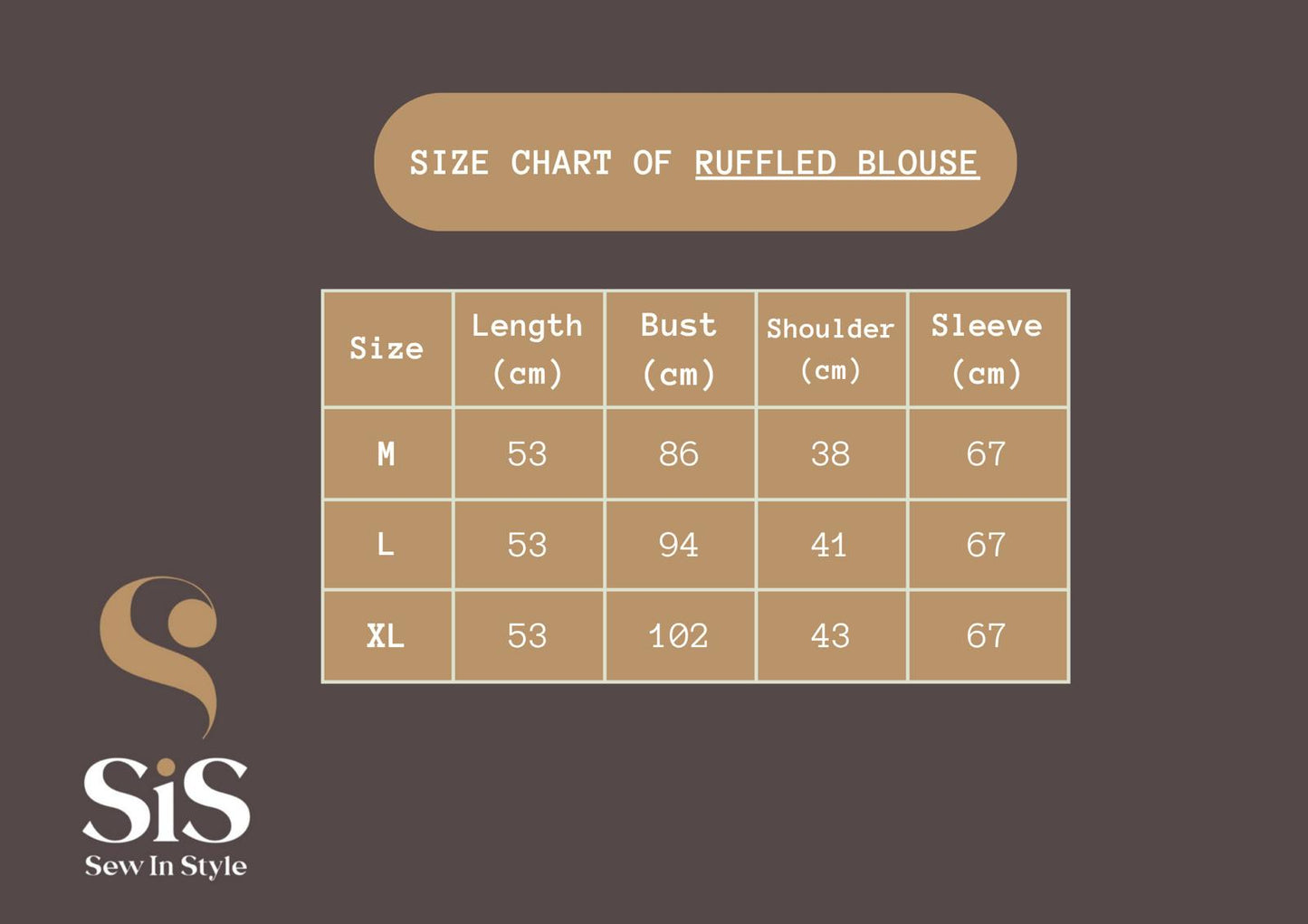 Ruffled blouse (baby blue)