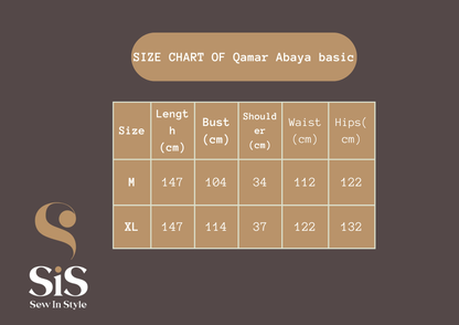Qamar Abaya set