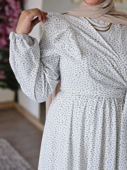 Farah Suit (Blue Florals)