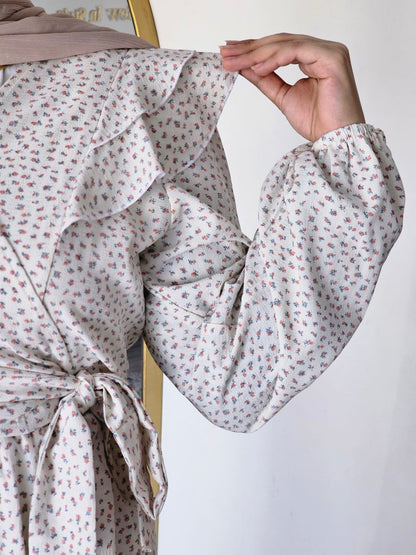 Farah Blouse (Red Florals)