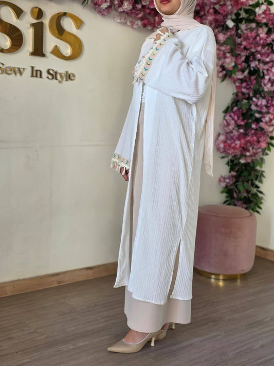Leena Kimono (White)