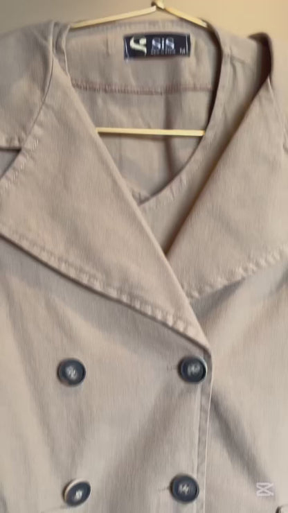 Trench coat (Hot Pink)